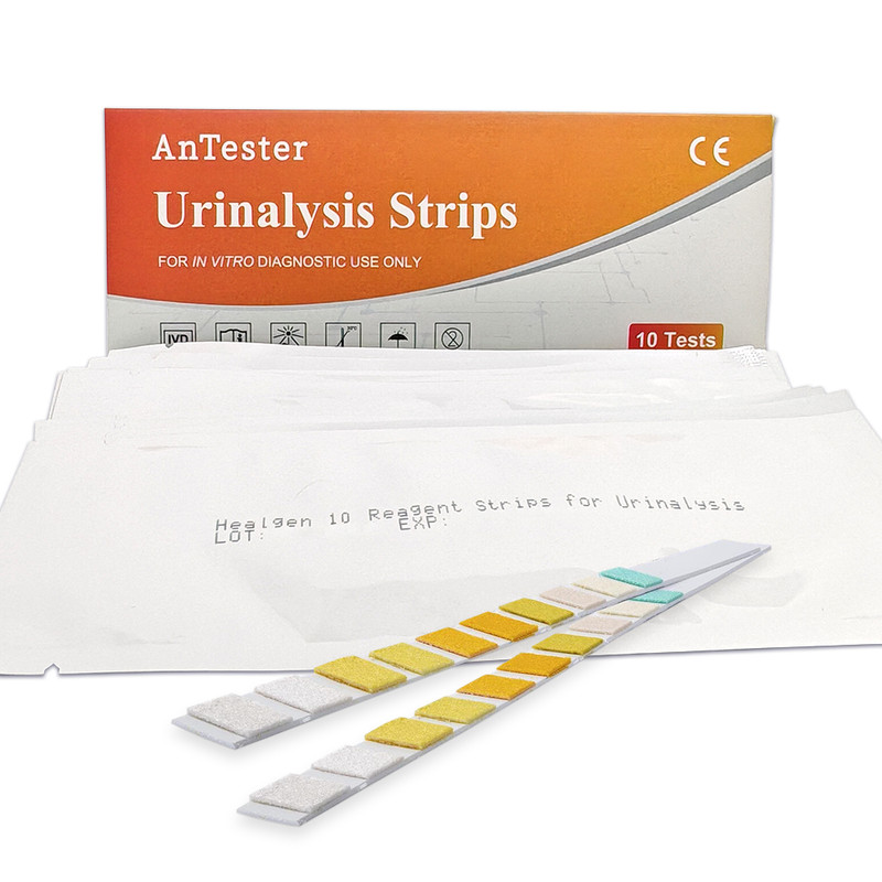 10-Way Urine Test Strips URS-10T | Home Urinalysis for General Health Monitoring gallery
