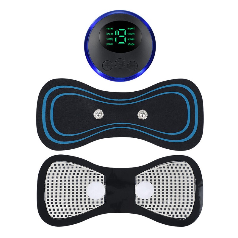 5 X Portable Mini Electric Neck Back Massager Cervical Massage Remote Control gallery