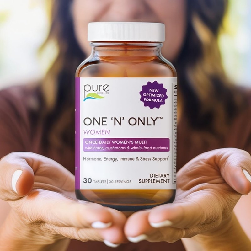 Pure Essence Labs One N Only Multivitamin For Women Natural One A Day Herbal gallery