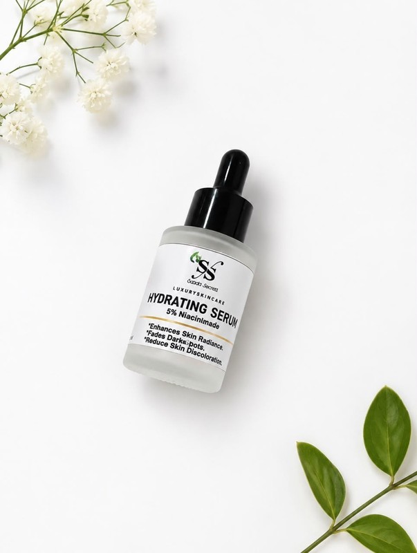 Sarah Secrets Hydrating Face Serum Moisturizer, 5% Niacinamide, Daily Use gallery