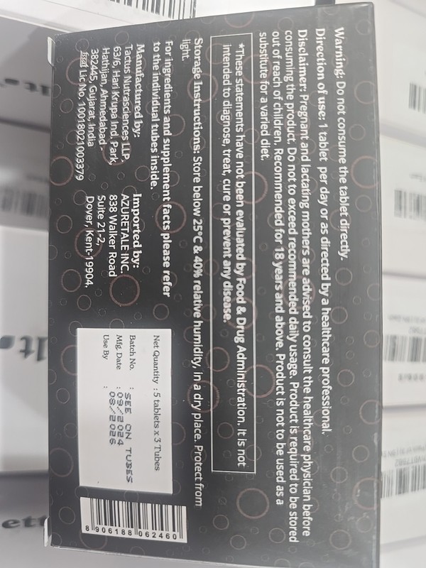 Better Alt Effervescent Tablets 600mg | Ashwagandha & Brahmi| Helps with Ener... gallery