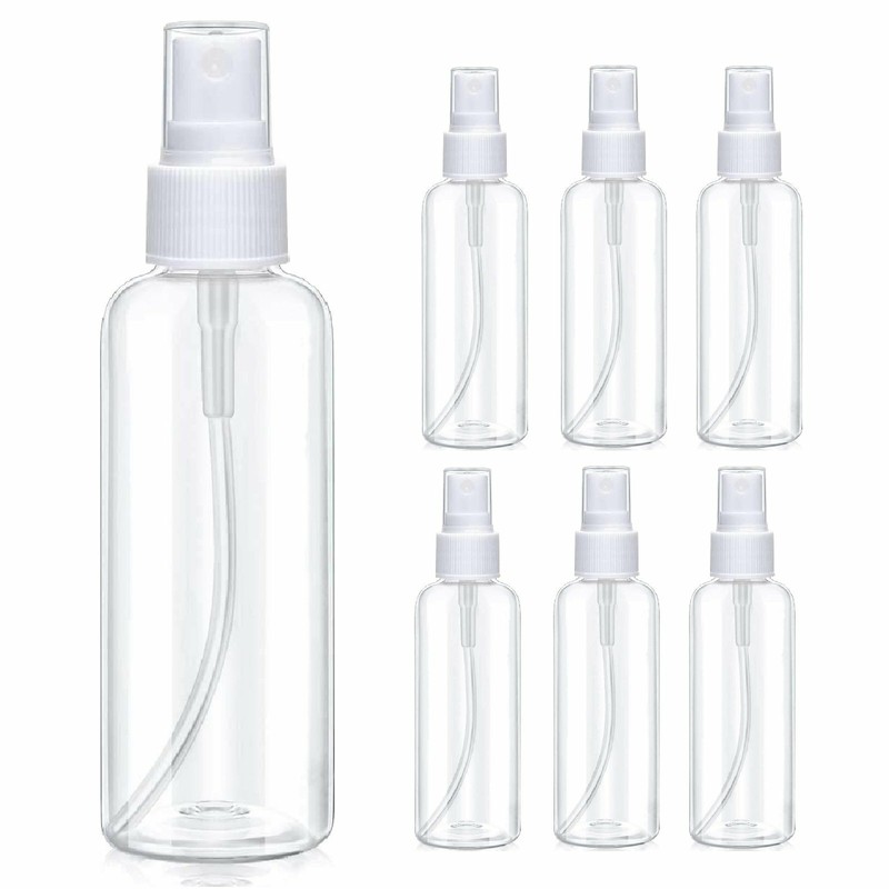 Portable Travel Spray Bottle Plastic Transparent Perfume Empty Atomizer-30/60ML gallery