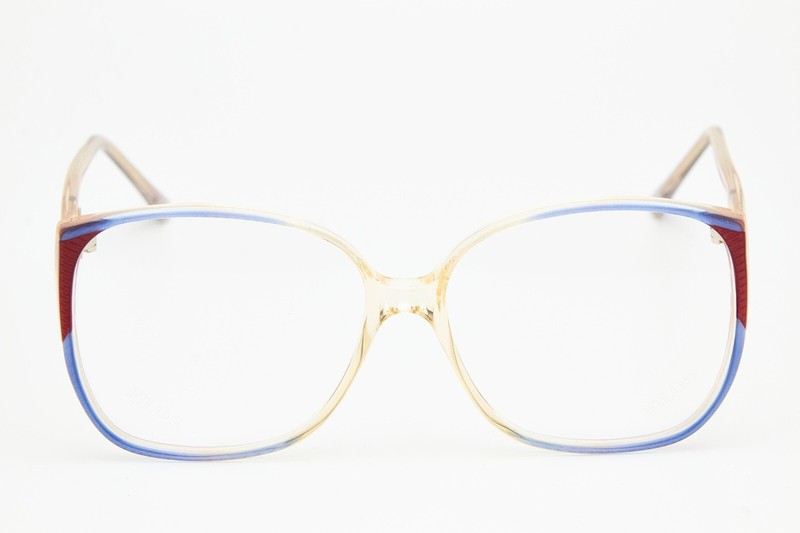 FILOS 4051 HELLA 54 blue/clear butterfly frame glasses vintage 80s👓women gallery