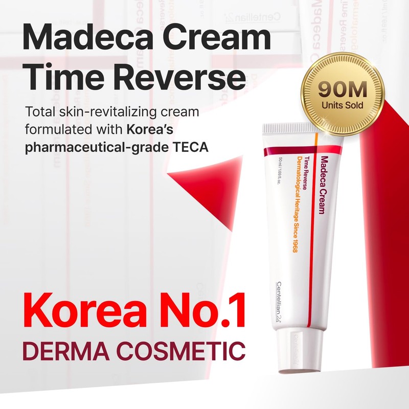 24 Madeca Cream Time Reverse (1.69 fl oz)-TECA Centella Asiatica Glow Face gallery