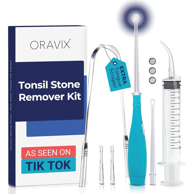 Tonsil Stone Remover – Tonsil Stone Removal Kit – Tonsillolith Remover Tool