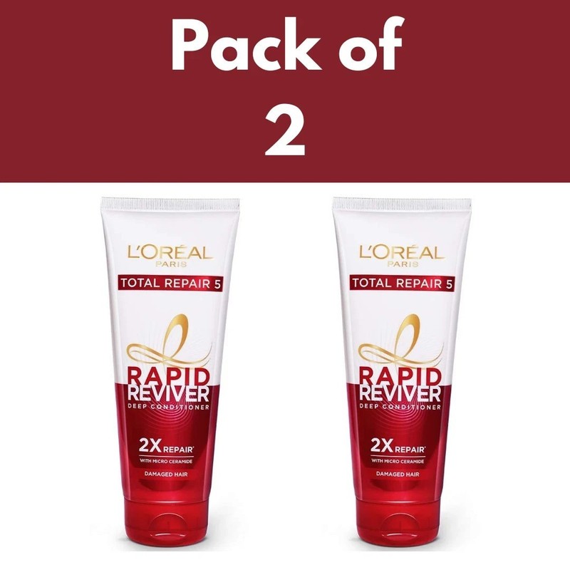 L’Oreal Paris Deep Conditioner With Micro-Ceramides Repairs Damaged 180ml