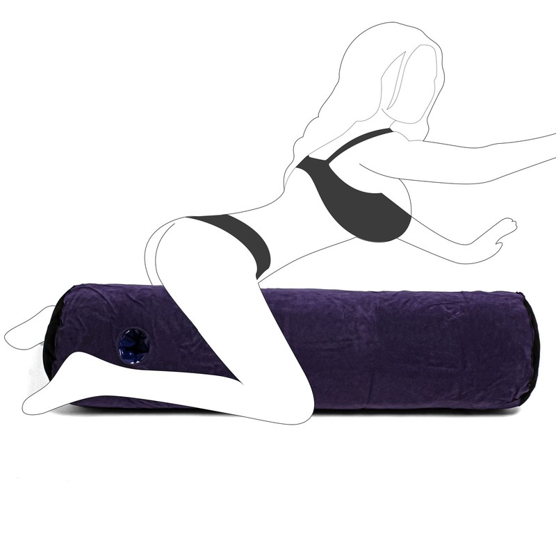 Inflatable Sex Pillow Love Position Aid Furniture Cylinder Cushion Sex Portable gallery