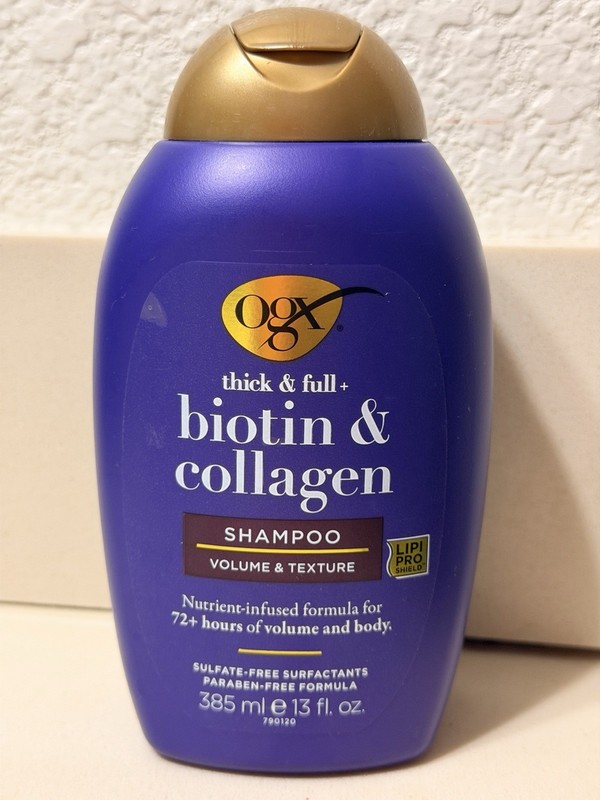 OGX Thick & Full Biotin & Collagen Volumizing Shampoo Nutrient 13 Oz(pack Of 6)