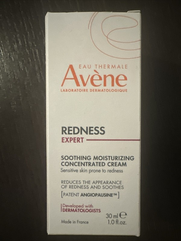 Avene Redness Expert Soothing Moisturizing Concentrated Cream 1oz Exp 03/27