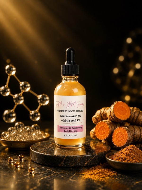 TURMERIC GOLD RESCUE FACE SERUM / SUERO FACIAL RESCATE DE ORO CÚRCUMA✨