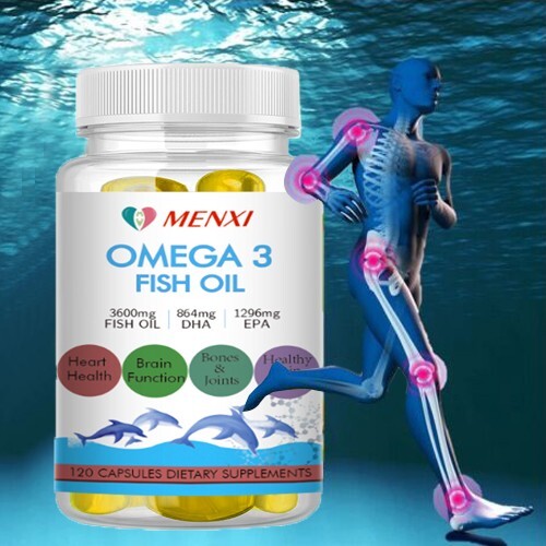 3600mg Omega 3 Fish Oil 1200 Tablets 3 x Strength EPA & DHA Supplement Caps gallery