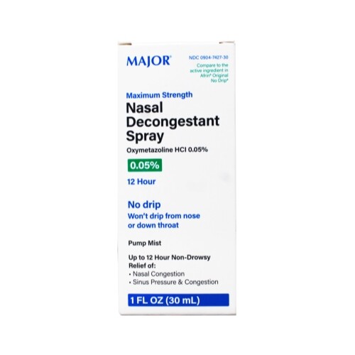 3 Pack Major Nasal Decongestant Soothing 12-Hour Spray 1 Ounce gallery