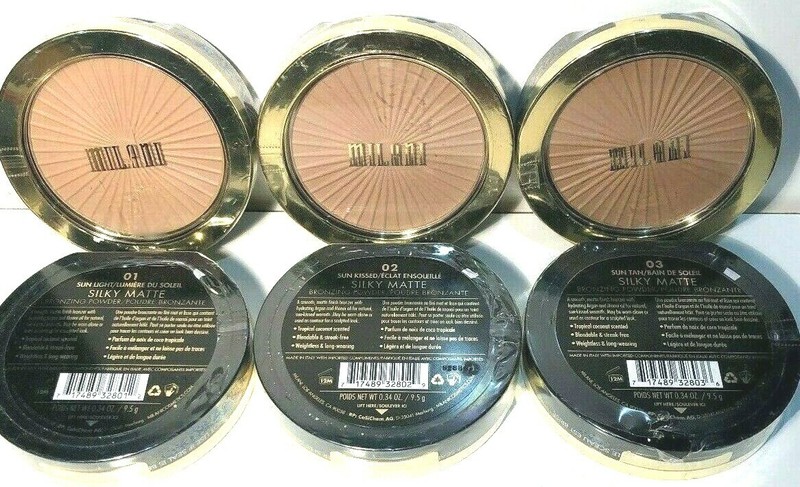 MILANI SILKY MATTE BRONZING POWDER !!! CHOOSE COLOR !!! MADE IN ITALY
