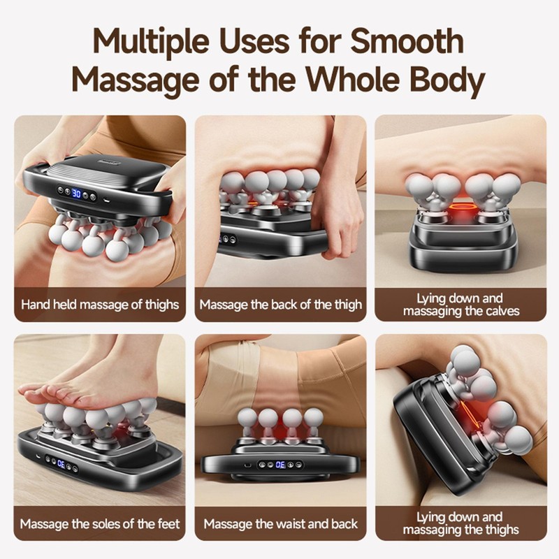 Fitness Muscle Electric Relax Massager Gun Tissue Body Back Shoulders Legs Foot gallery