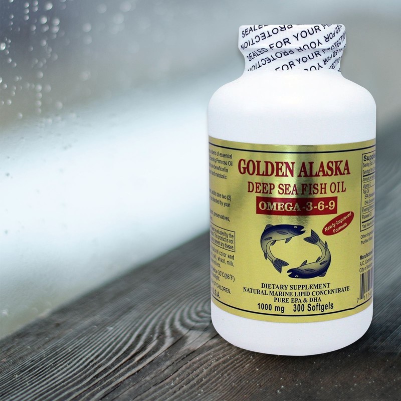 Gold Vitamin Golden Alaska Deep Sea Fish Oil Omega 3-6-9 300 Softgels gallery