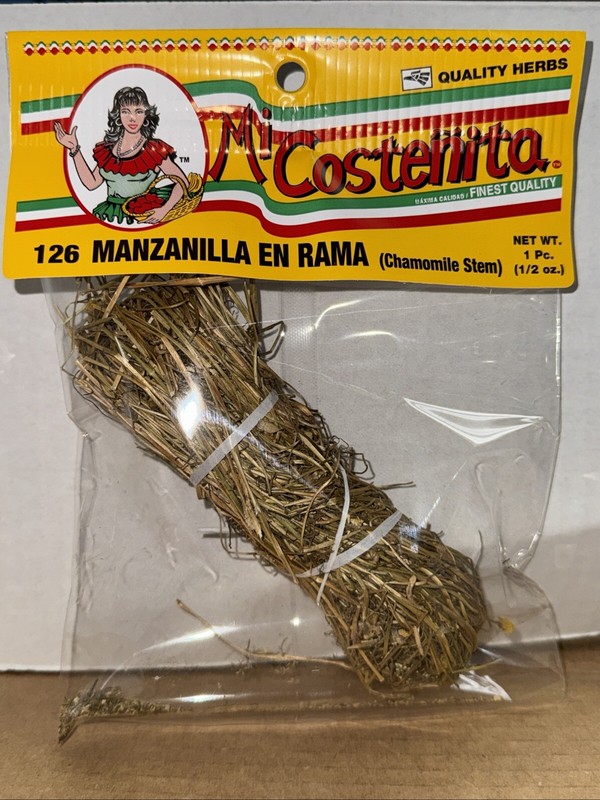 Manzanilla Hierba Te (Chamomile Herbs Tea) 2 Bags