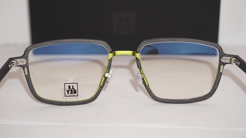 J.F. Rey Eyeglasses Wooden Grey Green JF3046 4217 55 20 150 gallery