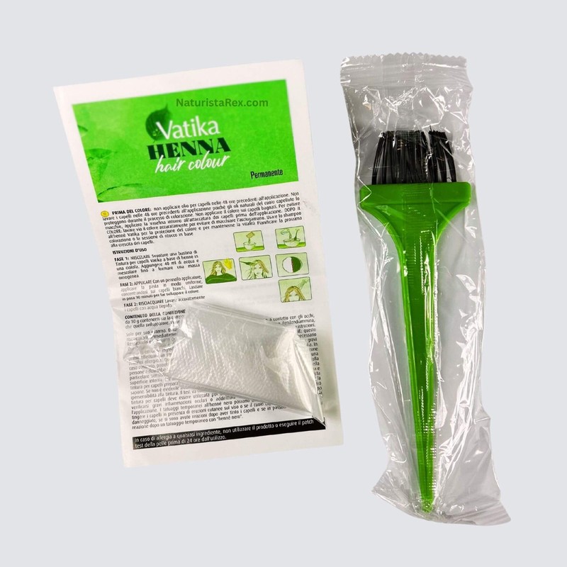 Vatika Henna Natural Brown PERMANENT HAIR COLOUR 100% AMMONIA FREE (60g) 2.11 OZ gallery
