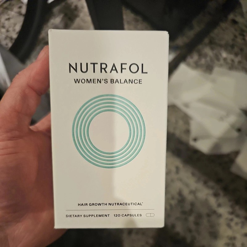 Nutrafol Women's Balance Hair Growth Supplement 120 Count Unsealed Exp 8/27