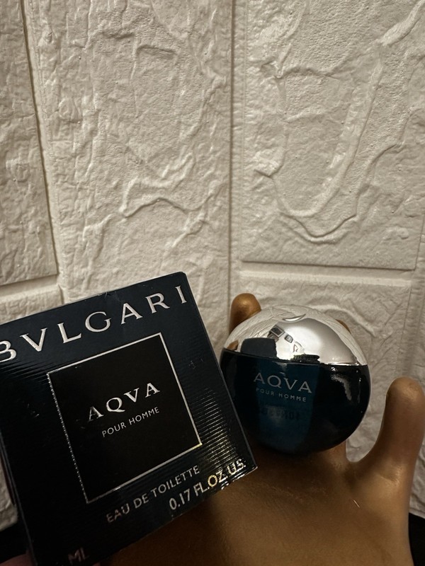 Bvlgari AQVA Pour Homme Eau de Toilette Spray Travel Size 0.17 fl oz gallery