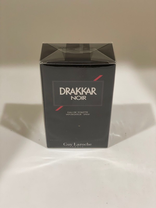 Drakkar Noir Cologne By Guy Laroche 3.4 oz Eau De Toilette Spray For Men Bottle