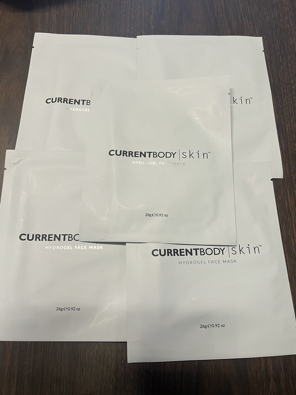 Current Body Skin Hydrogel Face Mask 26g exp 03/2027 Or Later…..5pk