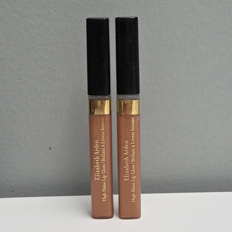 2 Pack Elizabeth Arden Highnshine Lip Gloss HONEY GLAZE 08 .22oz