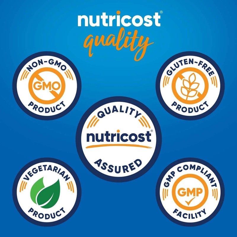 Nutricost N-Acetyl L-Cysteine (NAC) 600mg, 120 Vegan Capsules - Non-GMO gallery
