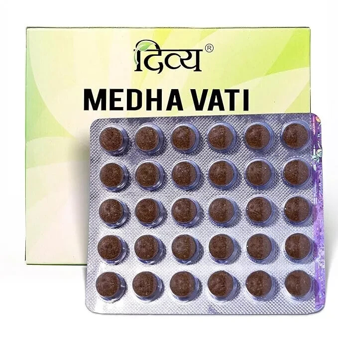 10 X Medha Vati Extra Power 1200 Tabs 100% HERBAL FREE SHIPPING 2029 Expiry gallery