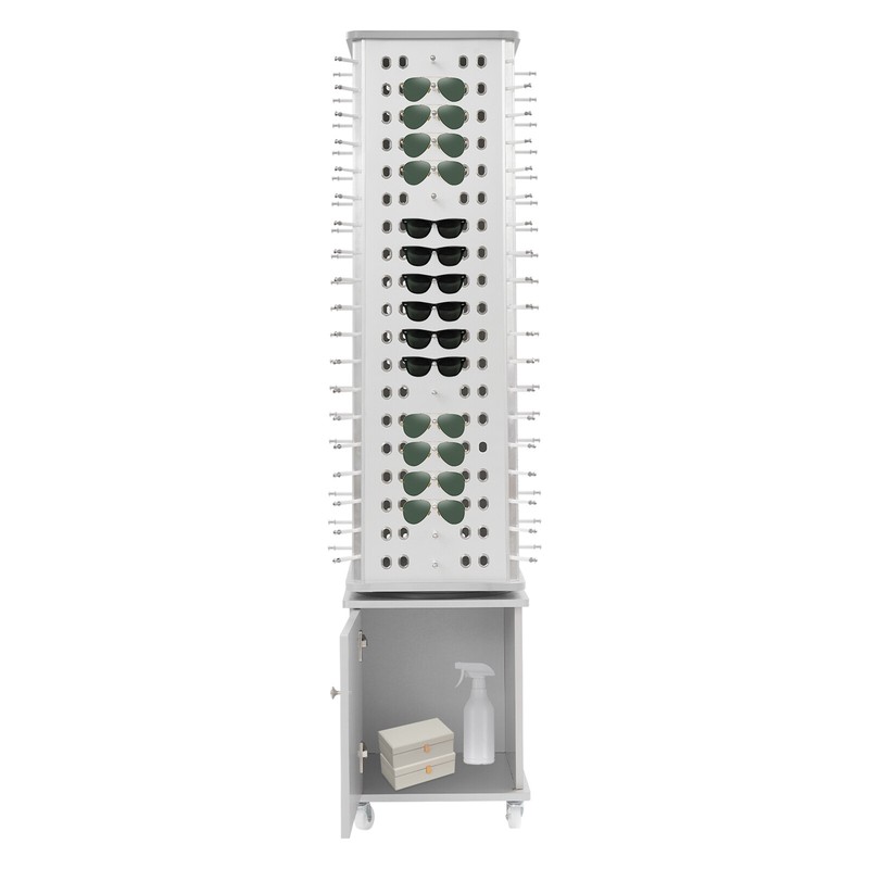 Sunglasses Display Stand For 152 Eyeglass Holder Sunglass Rack Floor-standing gallery