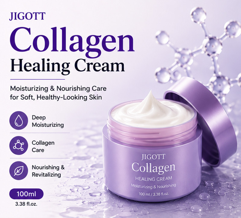 COLLAGEN CREAM 100g Moisturizers Collagen Healing Cream