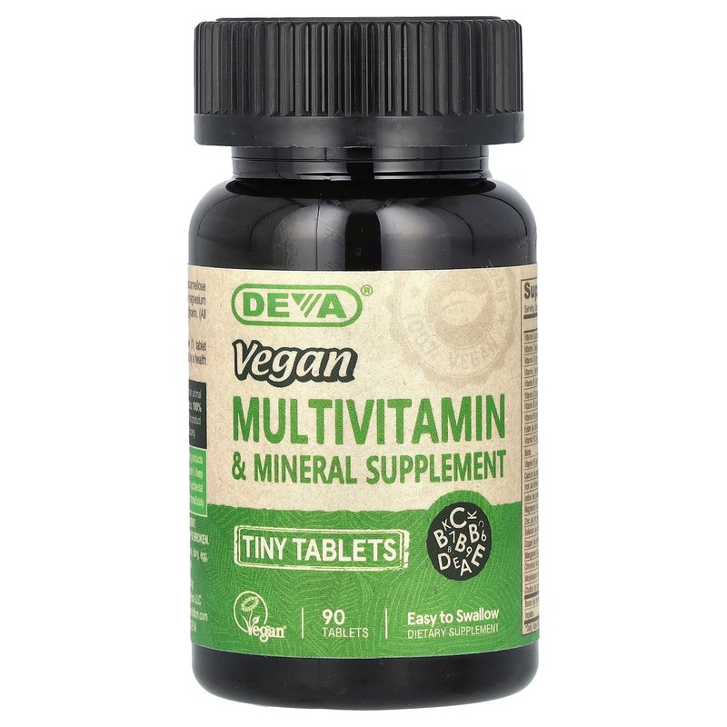 Vegan Multivitamin & Mineral Supplement, 90 Tablets