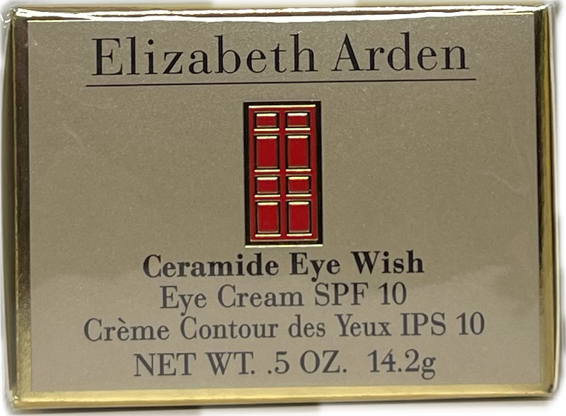 Elizabeth Arden Ceramide Eye Wish Cream SPF 10, 0.5 OZ. Made in USA. New, Sealed gallery