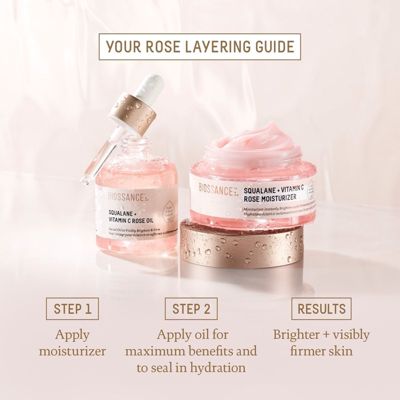 Squalane + Vitamin C Rose Moisturizer gallery
