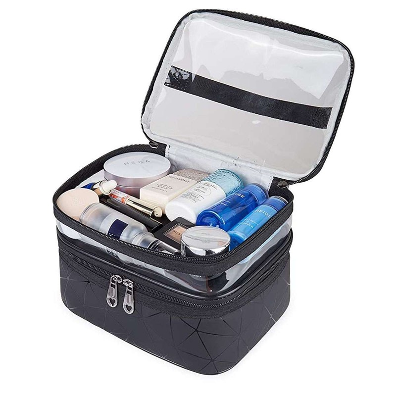 Professional Large Makeup Bag Cosmetic Case Storage Handle Organizer Travel Kit gallery