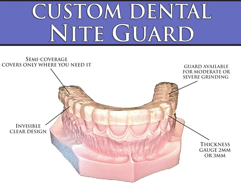Dental Night Guard ~ Custom Fitted Teeth Grinding Direct from USA Dental Lab