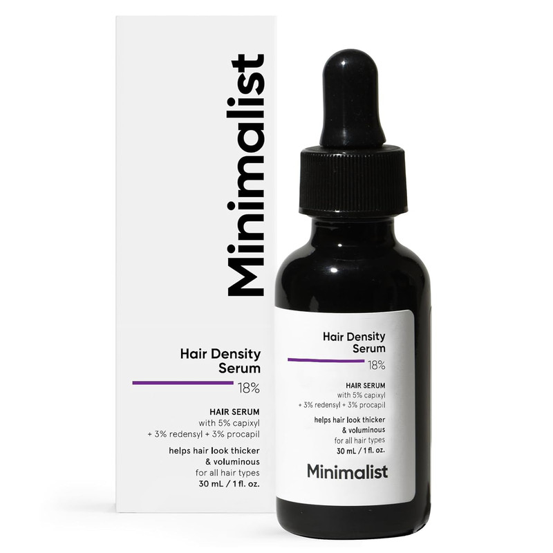 Hair Density Serum 18% | with Procapil, Capixyl, Redensyl, Anagain & Baicapil fo