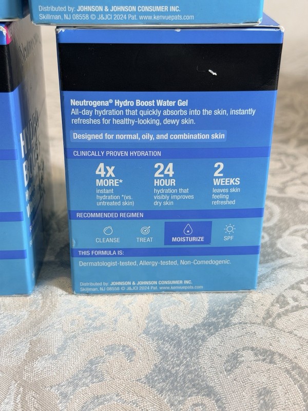 Neutrogena Hydro Boost Hyaluronic Acid Water Gel 4 Pack Normal To Oily Skin New gallery