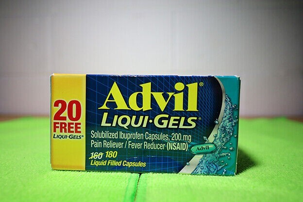 Advil Liqui-Gels 180 Liquid Filled Capsules, Ibuprofen Pain Reliever Exp :06/26+