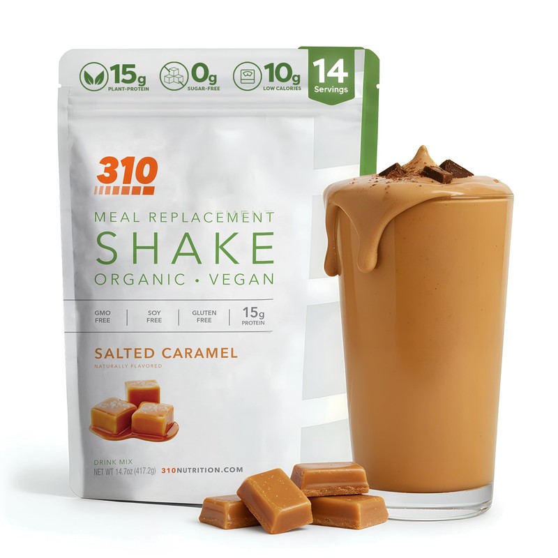 310 Nutrition Organic AllInOne Meal Replacement Shake Powder PlantBased Prot…