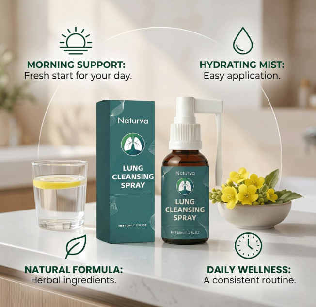 Lung Cleansing Spray,Calendula Leaf Extract 1 Fl Oz (Pack of 1), 1pcs gallery