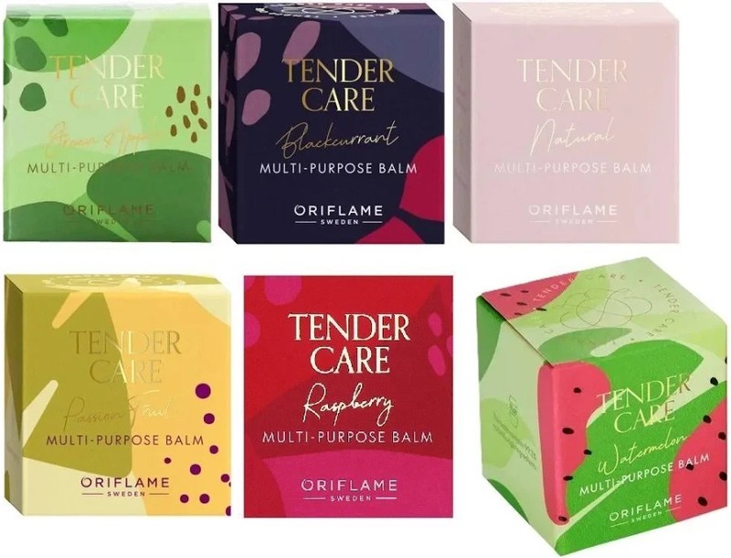 Love Nature Oriflame Tender Care Natural Multi-Purpose Lip Balm (Pack Of 2)