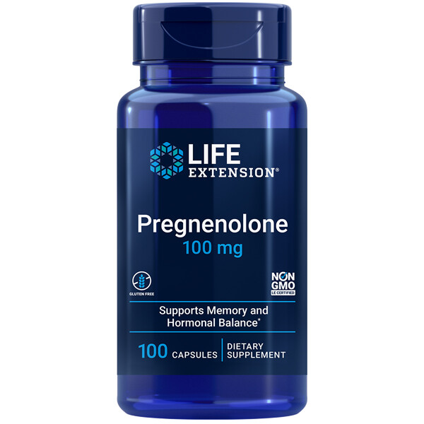 Pregneno 100mg – 100 Caps Life Extension