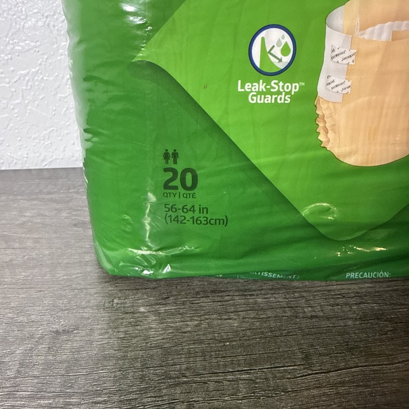 FitRight OptiFit Ultra Incontinence Briefs SIZE XL Heavy Absorbency 80 Count gallery