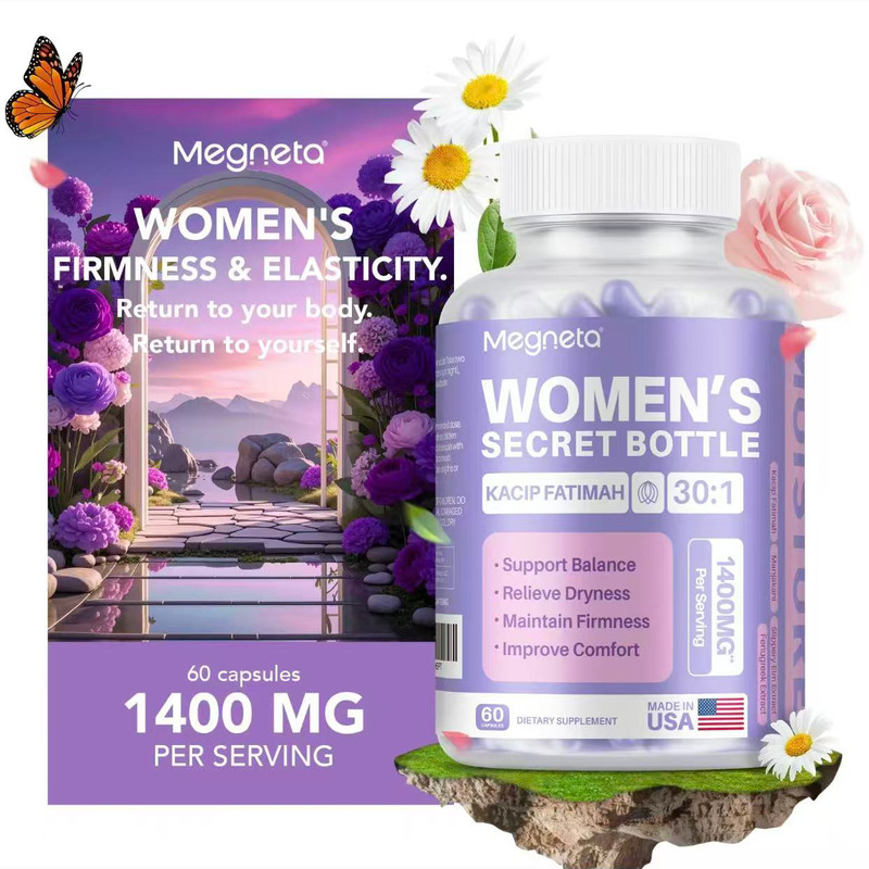 Women’S Secret Bottle-60 Tablets -Healthcare Kacip Fatimah 1000MG |Plus with man