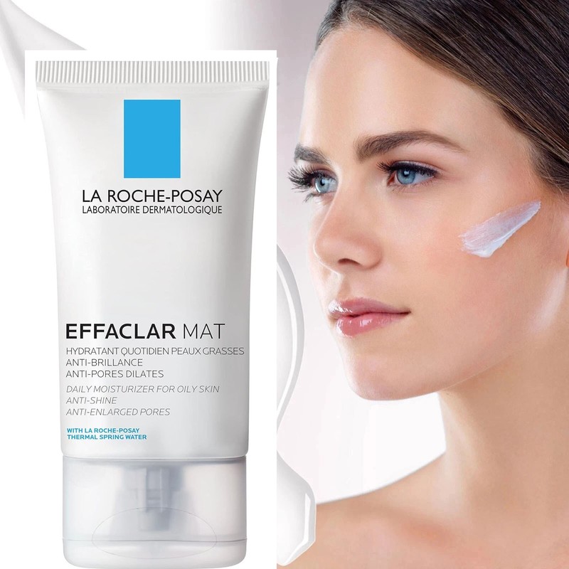 La Roche-Posay Effaclar Mat Daily Moisturizer For Oily Skin 1.35oz Anti-Shine