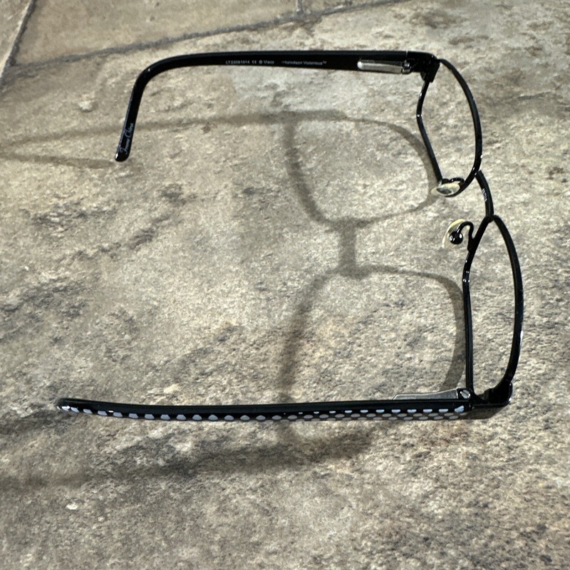 Nickelodeon Victorious V417 Eyeglasses Frame 49-18-130-28 Black White Flex G2 gallery