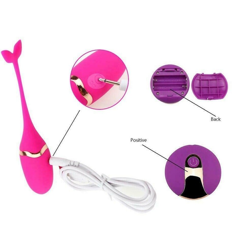 Rechargeable-Remote-Control-Egg-Vibrator-Massager-Female-Women-MULTI-COLOR gallery