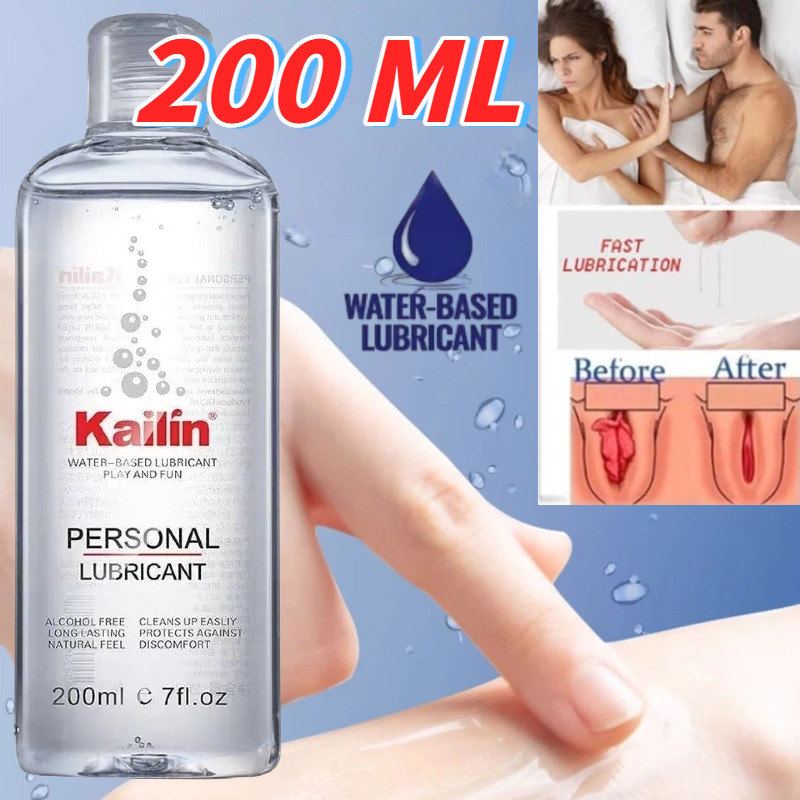 Lube Personal Sex Lubricant Water-Based Easy Clean + Long Lasting Women Men US