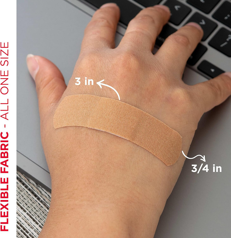 Brand Flexible Fabric Sterile Adhesive Bandages, Comfortable Cushioned Wound Car gallery